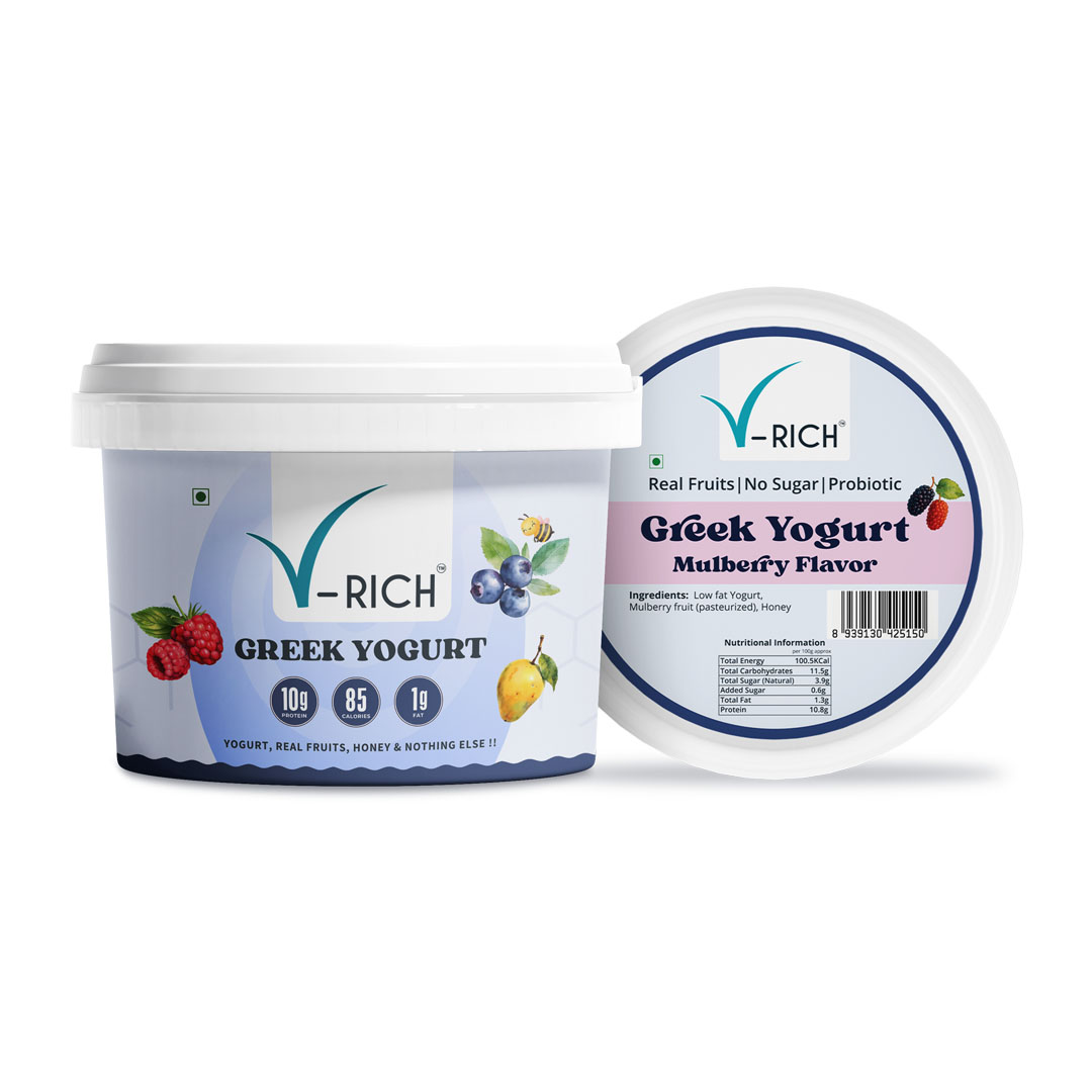 V-Rich Greek Yogurt — Mulberry