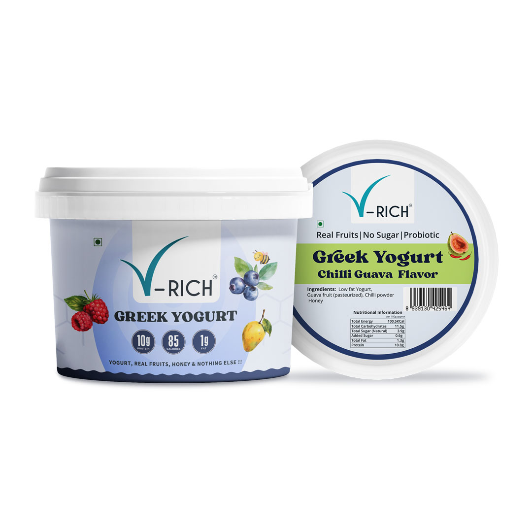 V-Rich Greek Yogurt — Chilli Guava
