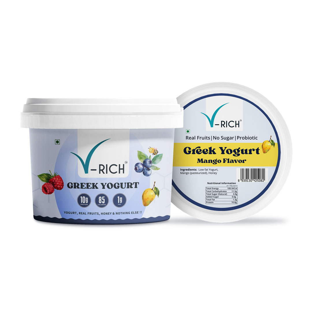 V-Rich Greek Yogurt — Mango