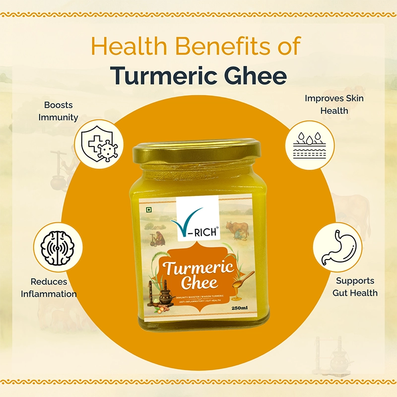 Turmeric Ghee -250ml benefits